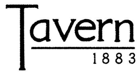 Tavern 1883 Canmore (403)609-2000